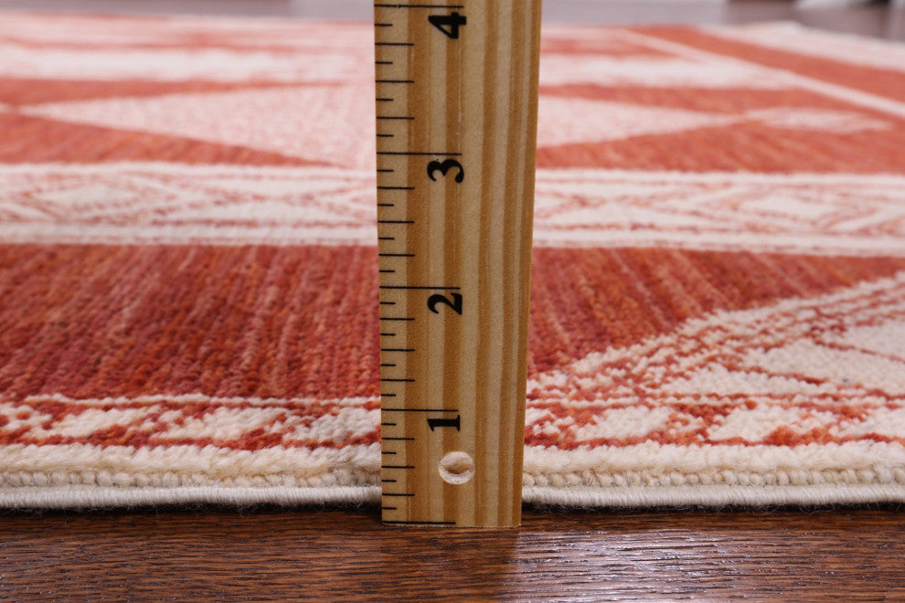 Southwest Navajo Handmade Area Rug 6' 1" X 8' 10" Q4854