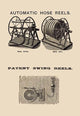 Automatic Hose Reels and Patent Swing Reels - Gallery Wrapped Canvas Art 28 x 42