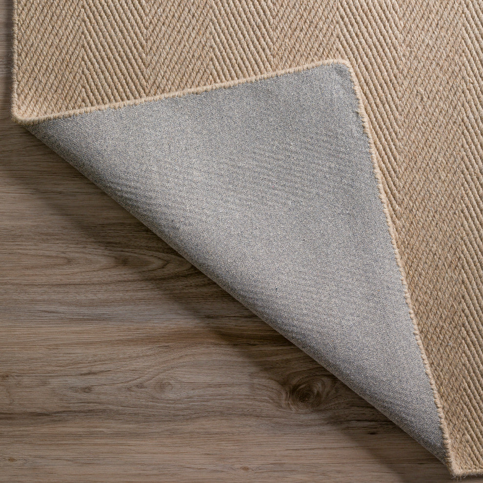 Monaco Sisal MC200 Putty 6' x 6' Square Rug