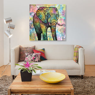 "Back To The Land" by Dean Russo, Canvas Print, 26"x26"