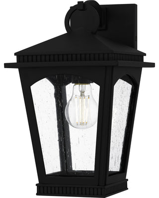 Quoizel HUK8408 Huck 13" Tall Outdoor Wall Sconce - Earth Black
