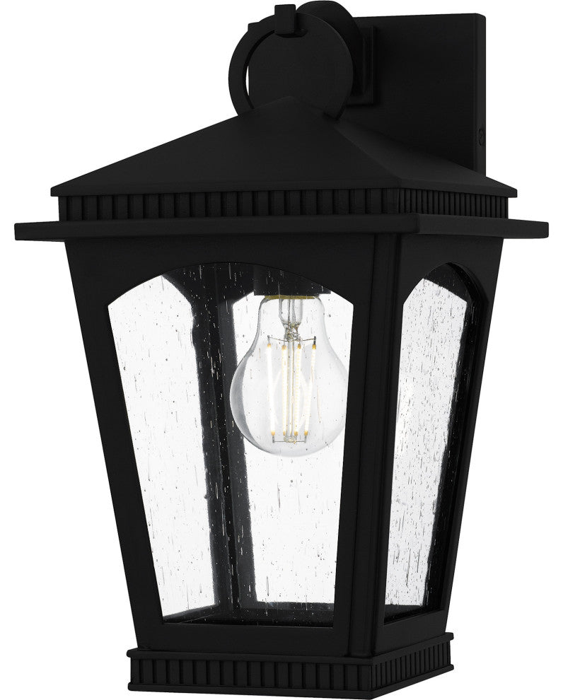 Quoizel HUK8408 Huck 13" Tall Outdoor Wall Sconce - Earth Black