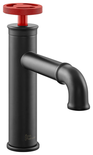 Avallon 7" Single Handle, Bathroom Faucet, Red