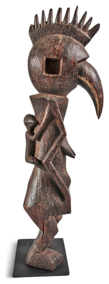 Consigned Afo Nigerian Bird Figure Female