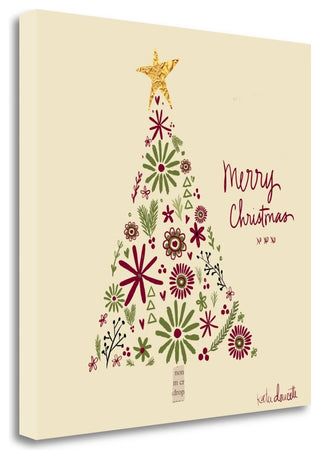 "Christmas Tree" By Katie Doucette, Giclee Print on Gallery Wrap Canvas