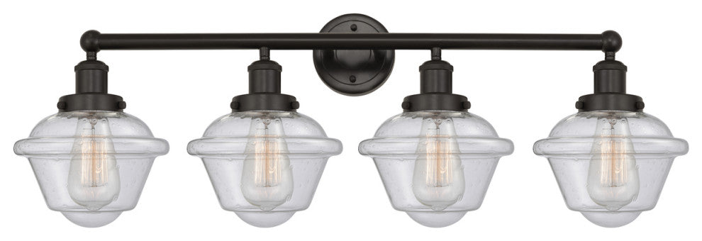 Oxford 4-Light 33.5" Bath Vanity-Light Oil Rubbed Bronze
