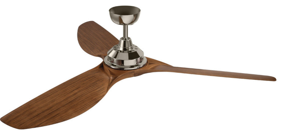 Kichler 300365PN 65"Ceiling Fan, Polished Nickel Finish