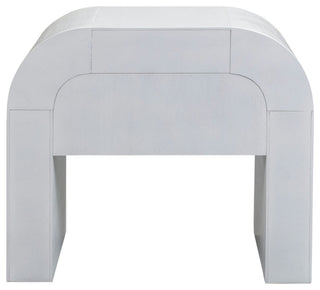 Hump White Nightstand - White