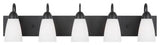 Generation Lighting 4420205EN3 Seville 5 Light 36"W LED Vanity - Midnight Black