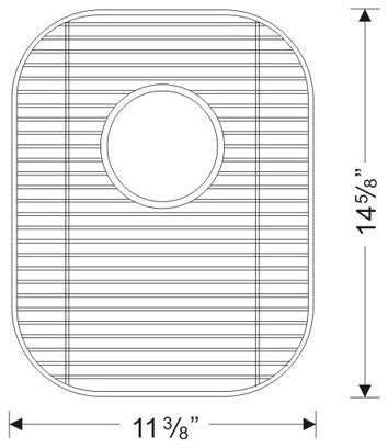 Wells Sinkware GWS1115 Sink Grid