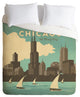 Deny Designs Anderson Design Group Chicago Duvet Cover - Lightweight
