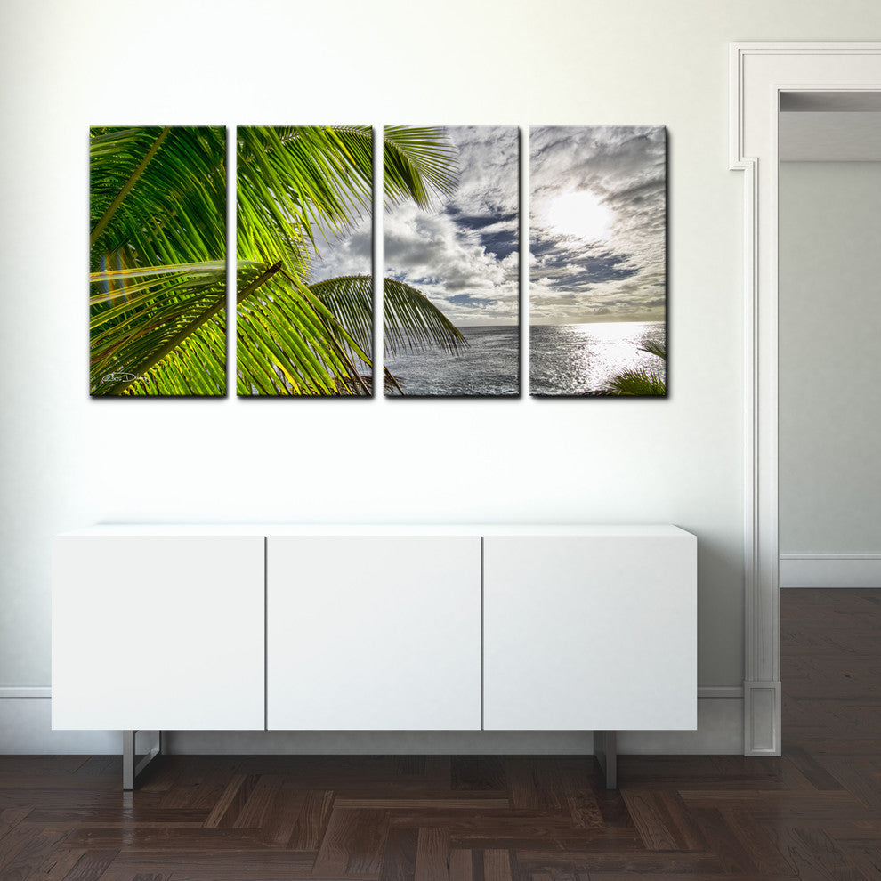 Ready2hangart Chris Doherty ''Island Balance'' 4-piece Canvas Wall Art