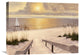 "Beach Glow" Stretched Canvas Giclee by Diane Romanello, 24"x18"