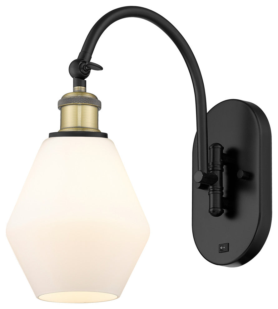 Innovations 518-1W-BAB-G651-6 1-Light Sconce, Black Antique Brass