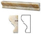 Honey Onyx Polished 2 X 12 Crown Mercer Molding Trim