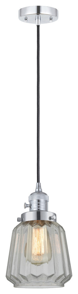 INNOVATIONS 201CSW-PC-G142 1-Light Mini Pendant Polished Chrome