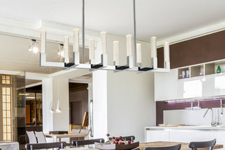 48" Adjustable LED Pendant, Chrome