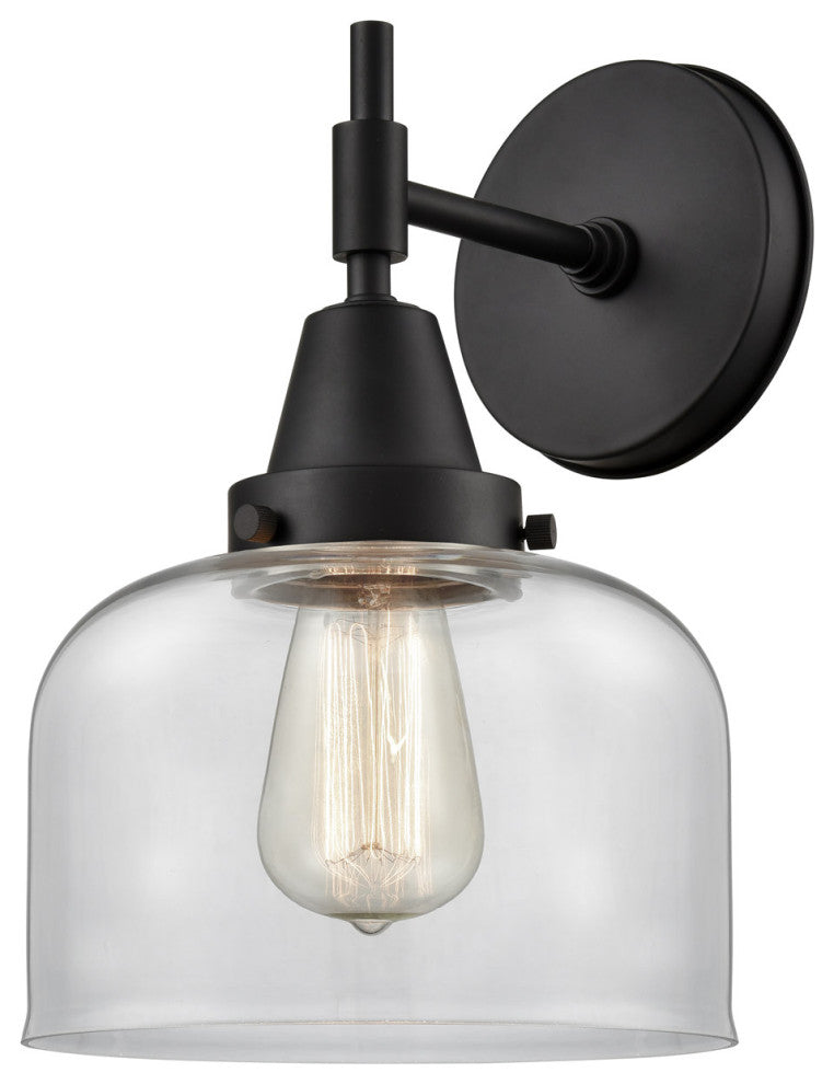 INNOVATIONS LIGHTING 447-1W-BK-G72 Caden 1 Light 9 inch Sconce