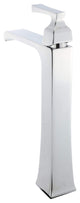 Fine Fixtures Arched Square Single Hole Vessel Sink Bathroom Faucet, Chrome