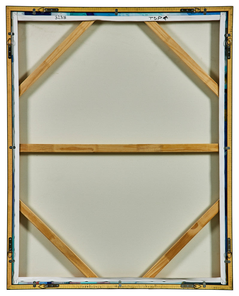 The Story of Water Framed Canvas