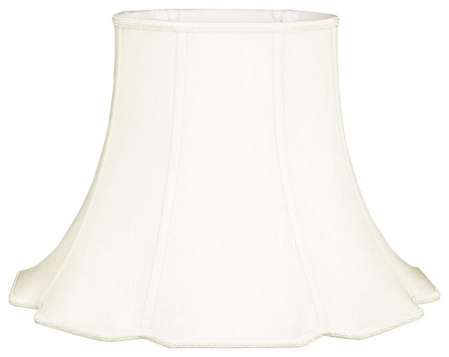 Scalloped Oval Bell Designer Lampshade