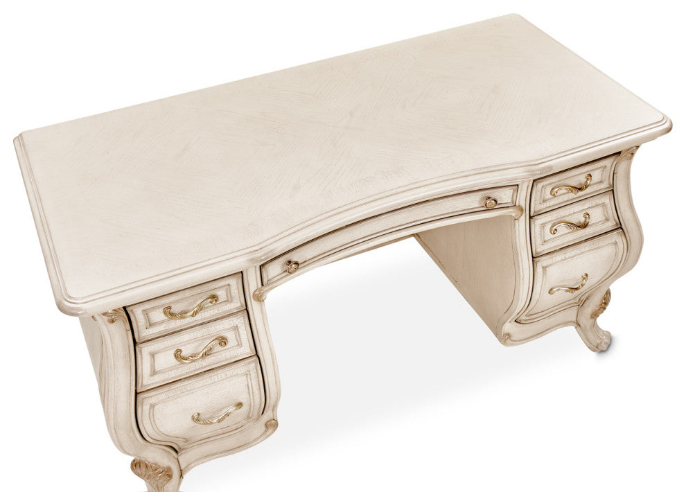 Platine de Royale Vanity Desk - Champagne