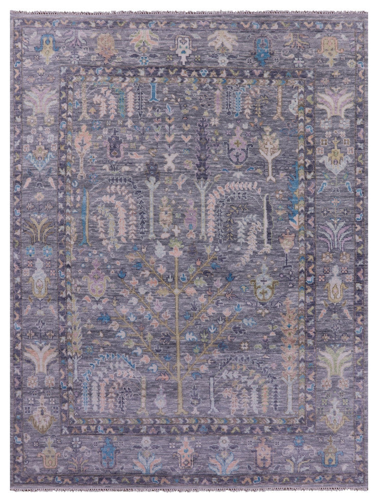 7' 11" X 10' 8" Turkish Oushak Handmade Wool Rug - Q13300