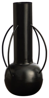 14in. Contemporary Metal Vase