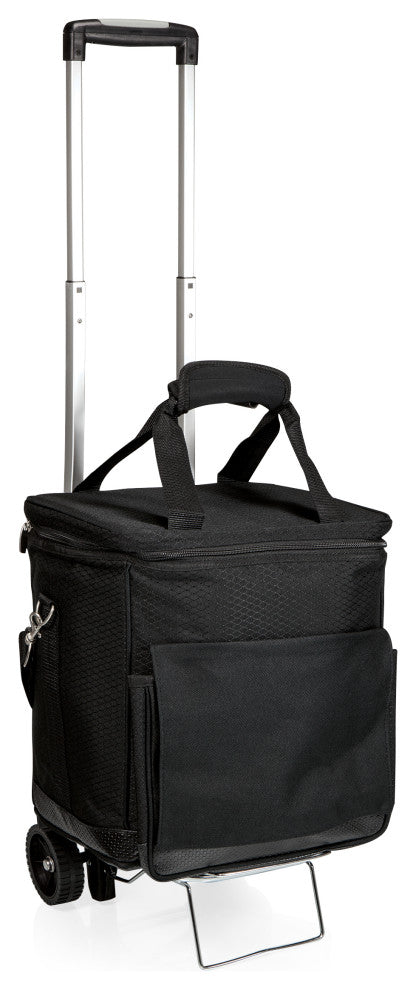 Cellar Wine Cooler with Trolley - Black
