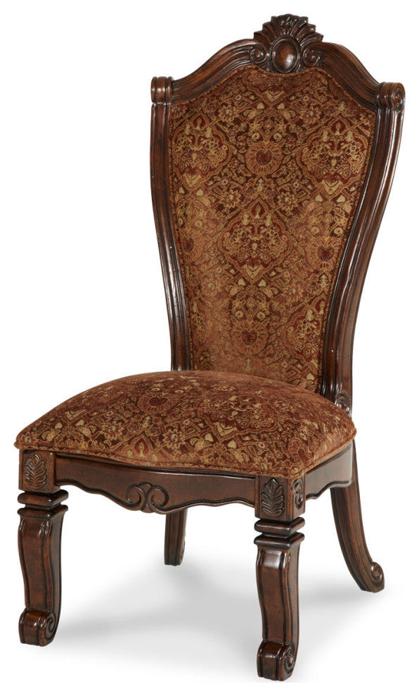 Windsor Court Side Chair, Set of 2 - Vintage Fruitwood