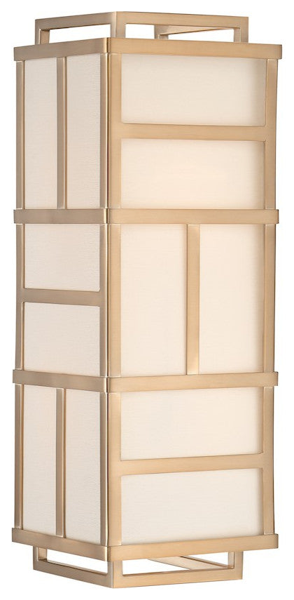 Crystorama 4-Light Vibrant Gold wall Mount