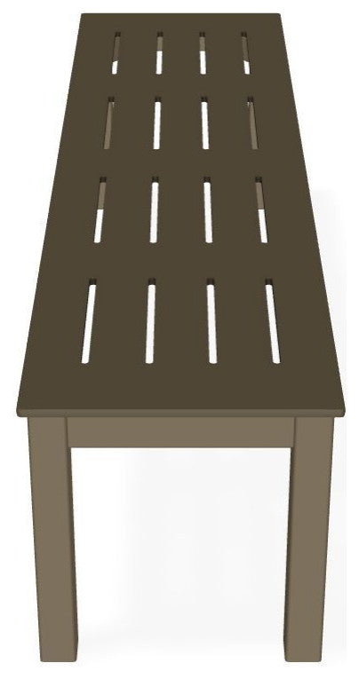 Bazza Outdoor Bench, Beachwood