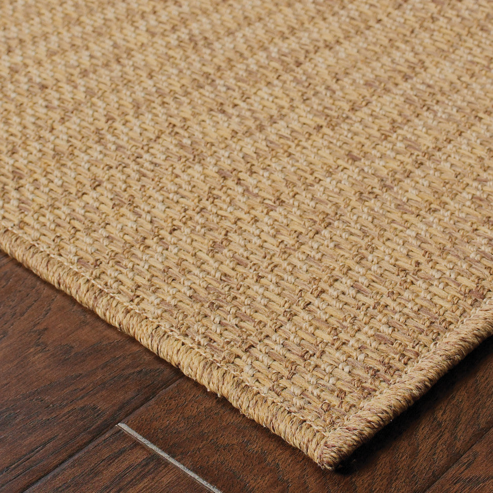 Karavia 550X3 Brown/Light Brown 2'3" x 7'6" Rug