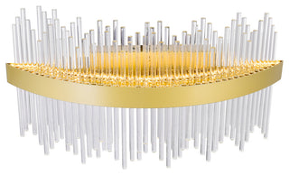 Genevieve LED Wall Sconce With Medallion Gold Finish