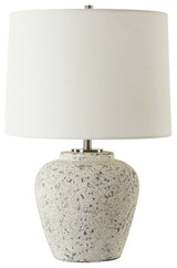 Uttermost Rupture Aged Ivory Table Lamp