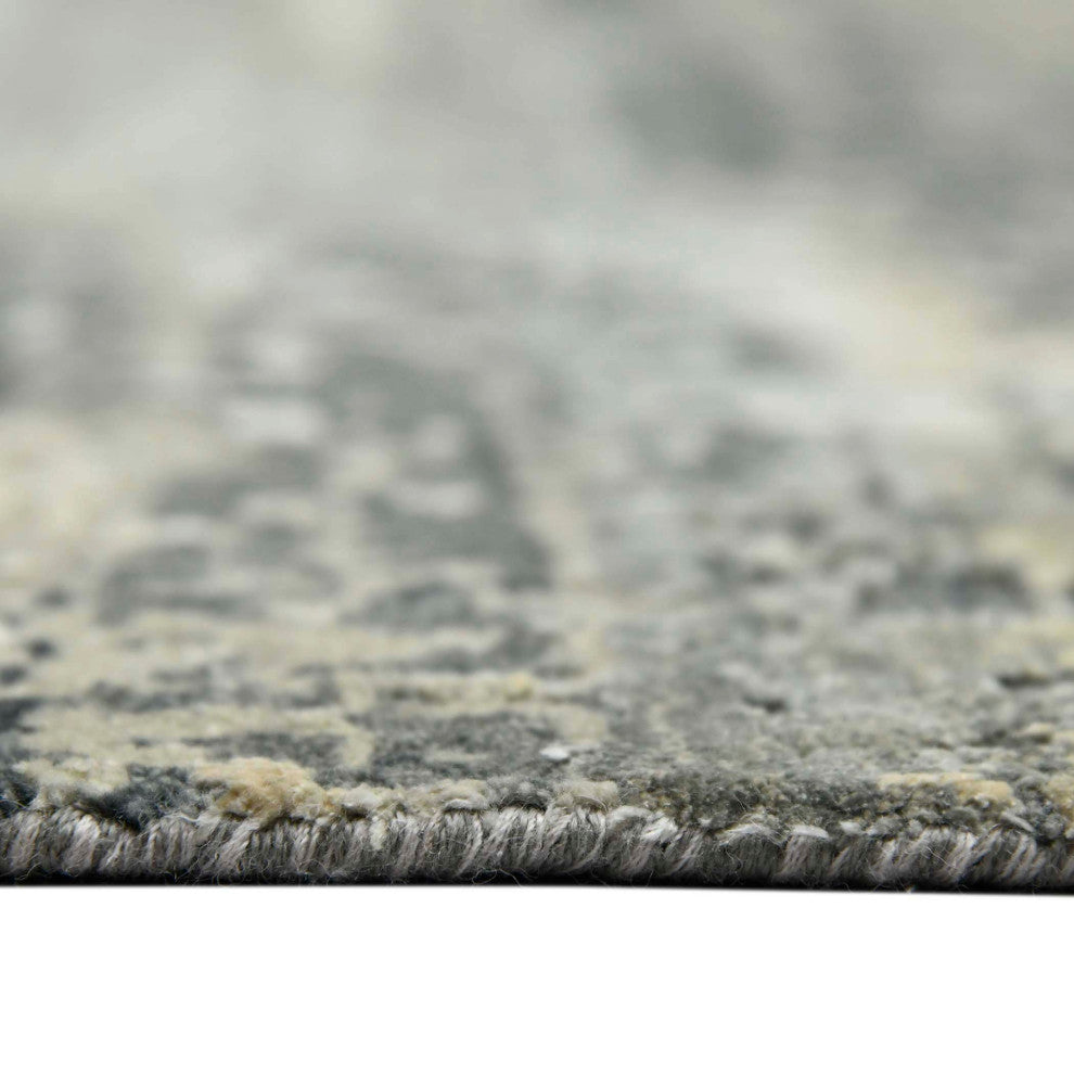 Mystique Gallo Area Rug, Gray, 10' x 14', Abstract