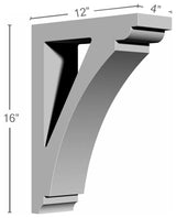 4"W x 12"D x 16"H Richmond Bracket