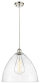 Innovations 516-1P-PN-GBD-164-LED 1-Light Pendant, Polished Nickel