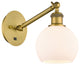 Innovations 317-1W-BB-G121-6-LED 1-Light Sconce, Brushed Brass