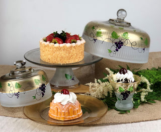 Grapes 'n Vines Cosmopolitan Glasses, Set of 2