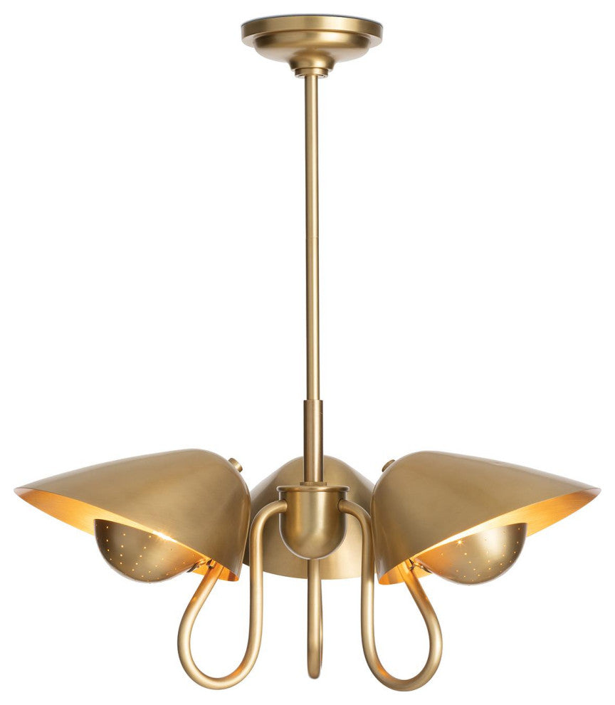 Keaton Pendant, Brass