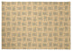 Criss Cross Bunnies Easter Chenille Rug, Corn Yellow, 5'x7'