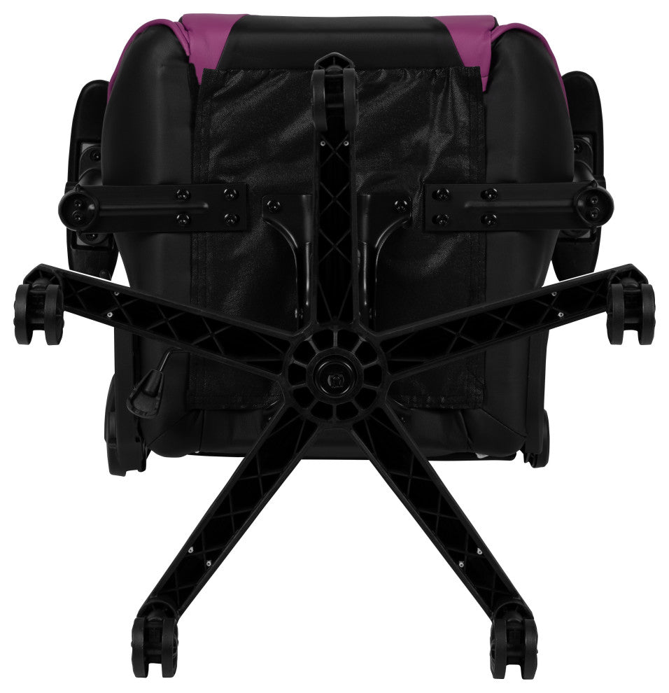X20 Ergonomic Gaming Computer Chair With Fully Reclining Back, Purple