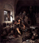Cornelis Bega Alchemist, 20"x25" Wall Decal