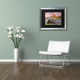 Blanchette Photography 'Scottish Bridge', Silver Frame, Black Matte, 14"x11"