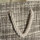 DII Paper Bin Tweed Gray Rectangle Small 11x10x9"