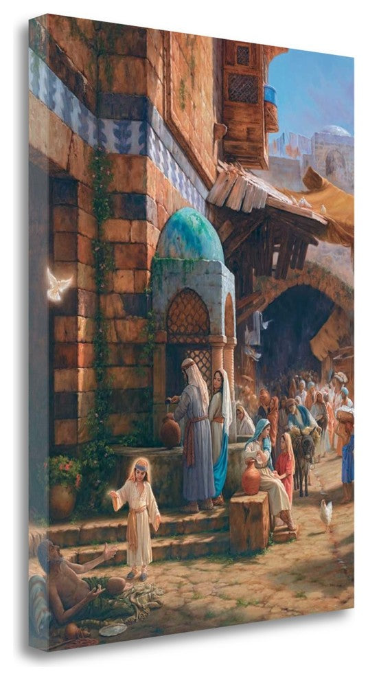 "The Healer" By Mark Missman, Giclee Print on Gallery Wrap Canvas, Ready to Hang
