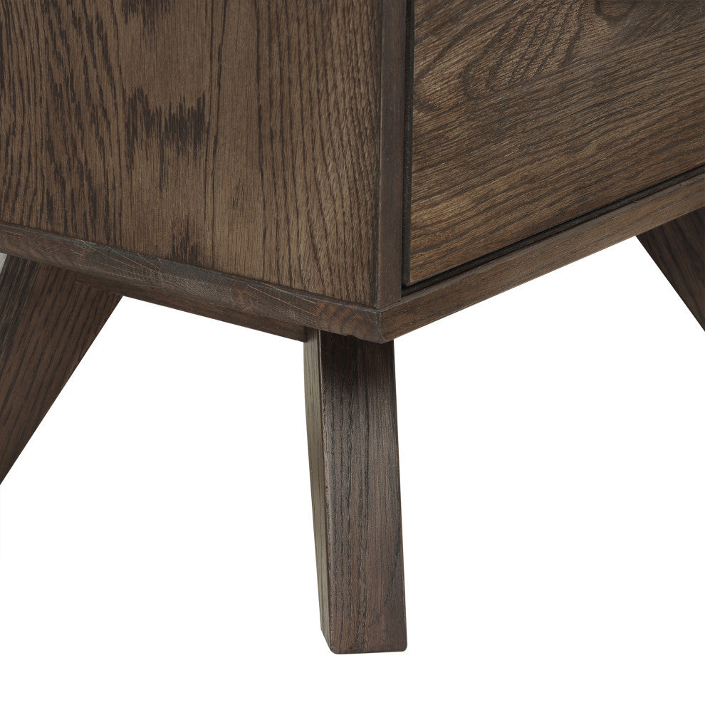 Astoria Oak 2 Drawer Nightstand