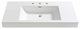 Fresca FVS8010 Mezzo 39" Acrylic Vanity Top - White