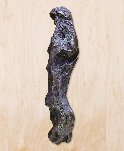 Burl 22" Entryway Door Pull, Bronze
